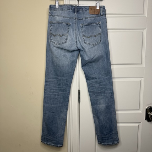 American Eagle Jeans Mens 29/32 (31/31) Blue Original Straight Extreme Flex - Picture 2 of 10